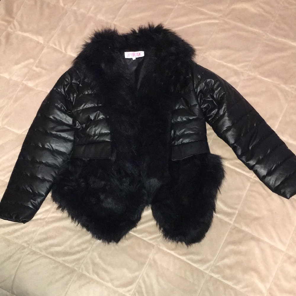 Winter Puff Faux Fur jacket.